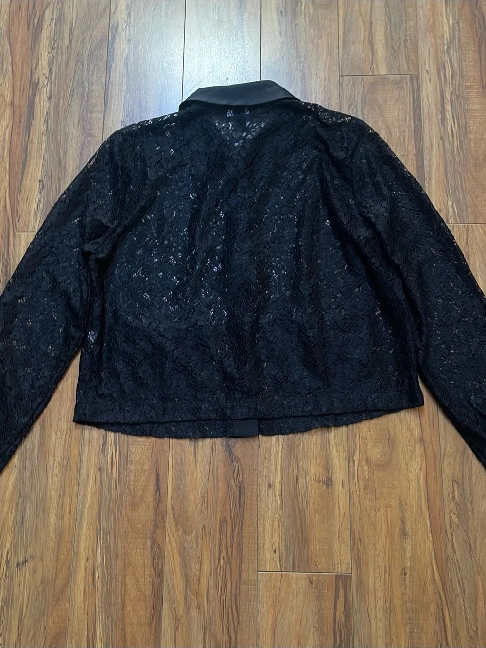 J.Crew Lace Lady Jacket in Black Size S